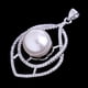 thumbnail image 3 of Elegante collar de perlas de cristal con colgante para mujer, para fiesta, graduación, disfraz, regalo de cumpleaños, 3 of 8