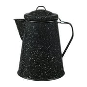 Granite Ware 3 Qt Coffee Boiler. Enameled Steel 12 cups capacity. Perfect for camping, Heat Coffee, Tea and Water directly on stove or fire.