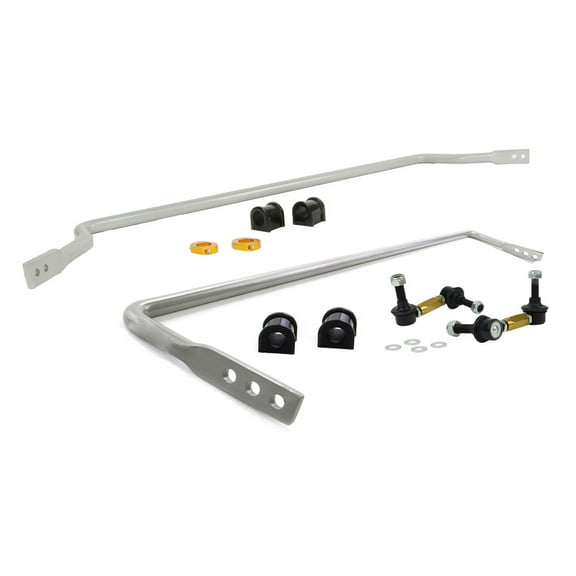 Whiteline Front (24mm) and Rear (16mm) Swaybar Kit; fits Mazda Miata 99-05 Fits select: 1999 MAZDA MX-5 MIATA, 2000-2005 MAZDA MX-5 MIATA BASE/LS