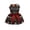 Black, variant on Falleo Clearance Christmas Dog Costume Pet Cat Funny Holiday Party Cosplay Santa Dress Up Apparel For Cats And Small Dogs Christmas Print Pet Christmas Dress