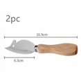 thumbnail image 1 of 1 juego de lindos cuchillos for frutas con forma de ratón | minicuchillos de cocina | cuchillos for carne con mango de madera | cuchillo de carnicero | herramientas de cocina esenciales, 1 of 2