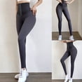 thumbnail image 6 of Necvior Women Gym Yoga Seamless Pants Sports Clothes Stretchy High Waist Athletic Exercise Fitness Leggings Activewear Pants, 6 of 19