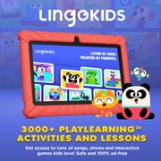 Contixo V8 Kids Tablets, Educational Tablets for Kids with Learning Apps and Kid-Proof Tablet Case, 7”, Red