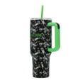 thumbnail image 3 of Minecraft Creeper & TNT Vacuum Insulated 40 Oz. Black Stainless Steel Tumbler with Leak-Proof Lid & Easy Carry Handle for Travel or Home, 3 of 6