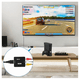 thumbnail image 2 of Adaptador Convertidor  Bloosom Rca Vga A Hdmi 1080p De Audio Y Video Negro, 2 of 4