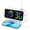 New White, variant on SZELAM Loud Digital LED Display Alarm Clock, RGB Night Light, USB Charger, Dual Alarm, Dimmer