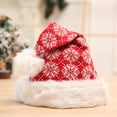 thumbnail image 4 of AnuirheiH Christmas Hat Children's Adult Decorations Gift High-Grade Double Plush Hat, 4 of 5