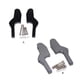 thumbnail image 4 of Reposapiés para motocicleta Speravity 2 piezas extendidos pedal actualización Vespa Accesorios negro, 4 of 6