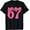 Black-28, variant on Six Seven Ice Cream Drip Sport 67 Funny Mason Meme Womens T-Shirt