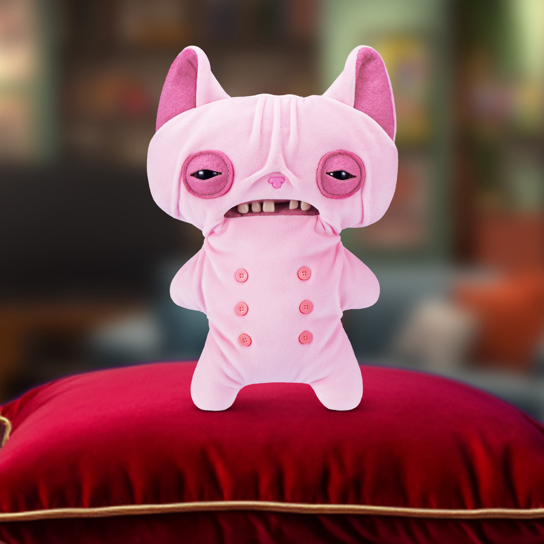 Fuggler Alley Cats 9 inch Wrinkle McStinkles), Funny Ugly Monster Stuffed Animal Toy by ZURU