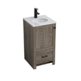 thumbnail image 7 of Elegant Kitchen and Bath 18 Inch Single Bathroom Vanity In Mango Wood, 7 of 7