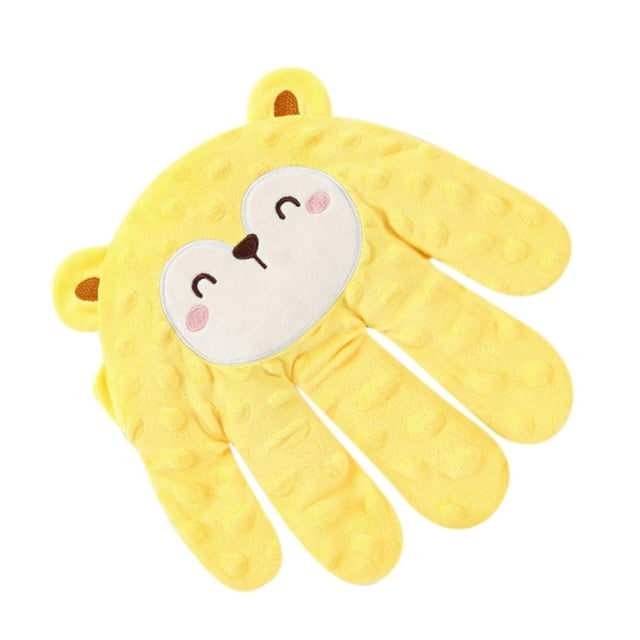 Alivio Eléctrico para Bebés con Palmaditas, Control Remoto, Adorable Dispositivo Calmante, Suave Almohada de Mano, Diseño de Palmas Suaves, Ayuda para Dormir Siestas y Por La Noche.