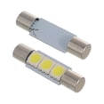 thumbnail image 5 of 10pcs White LED 29mm 5050 3SMD Fuse Vanity Mirror Light Bulb for 6641 TS-14V1CP, 5 of 7
