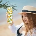 thumbnail image 5 of Pineapple Tumbler, Unique Pineapple Gifts for Women, Kids, Friends, Pineapple Cup/Water Bottle/Drink Cup/Coffee Travel Mug, Pineapple Stuff/Accessories/Presents, 20 Oz Pineapple Cup with Straw and Lid, 5 of 6