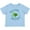 AE-Light Blue, variant on Skip a Straw Save a Turtle with Cute Green Sea Turtle Boys or Girls Baby T-Shirt