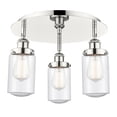 thumbnail image 2 of Innovations Lighting 916-3C-10-17 Dover Flush Dover 3 Light 17" Wide Flush Mount Ceiling, 2 of 5