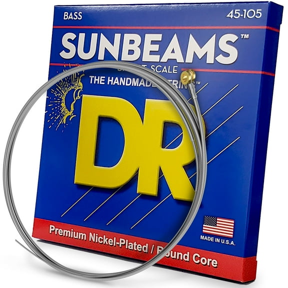 DR Strings Sunbeams SNMR-45 Medium Short Scale 4 String Bass Strings