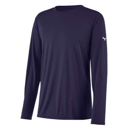UPC: 0889961546235 | Mizuno Youth Mizuno Nxt Long Sleeve Tee Size Large Navy (5151)