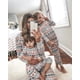 thumbnail image 2 of Christmas Family Matching Pajamas Set 2023 Mom Dad Kids Elk Print 2Pcs Clothes Baby Romper Family Look Soft Sleepwear Xmas Gift, 2 of 4
