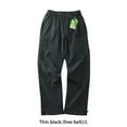 thumbnail image 1 of serony Shell Pants Hiking Trousers Camping Outfit Protector Multipurpose Multi Bag Overalls Solidness Hunting Equipment Black L, 1 of 9