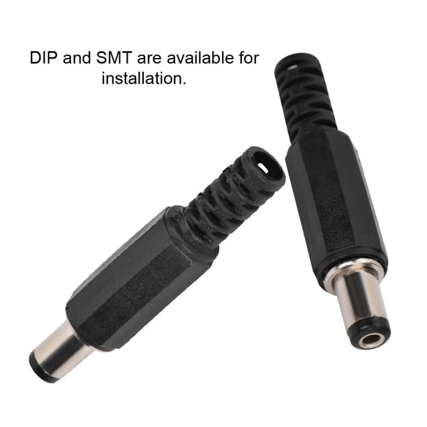 Adaptador De Enchufe De CC, 5 Unidades De Alimentador CC De 2,1 Mm X 5,5 Mm