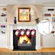 thumbnail image 3 of 5 PCS Mantel Hooks Hanger, Christmas Stocking Holders, Christmas Medias Clip, antideslizante Safety Hang Grip Chimenea Gancho para la decoración de la fiesta de Navidad Adepaton CJWUS-1623, 3 of 8