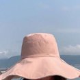 thumbnail image 4 of Reversible Large Bucket Hats for Woman Foldable Sunhat UV Sun Protection Wide Brim Sun Hat Summer Beach Cap Sunshade Hats for women, 4 of 7