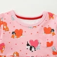 thumbnail image 5 of Jamsmile Toddler Girls Dress Autumn Long Sleeve Cute Strawberry Print Knit Children Girls Dress Kids Girls Princess Sundress, 5 of 6