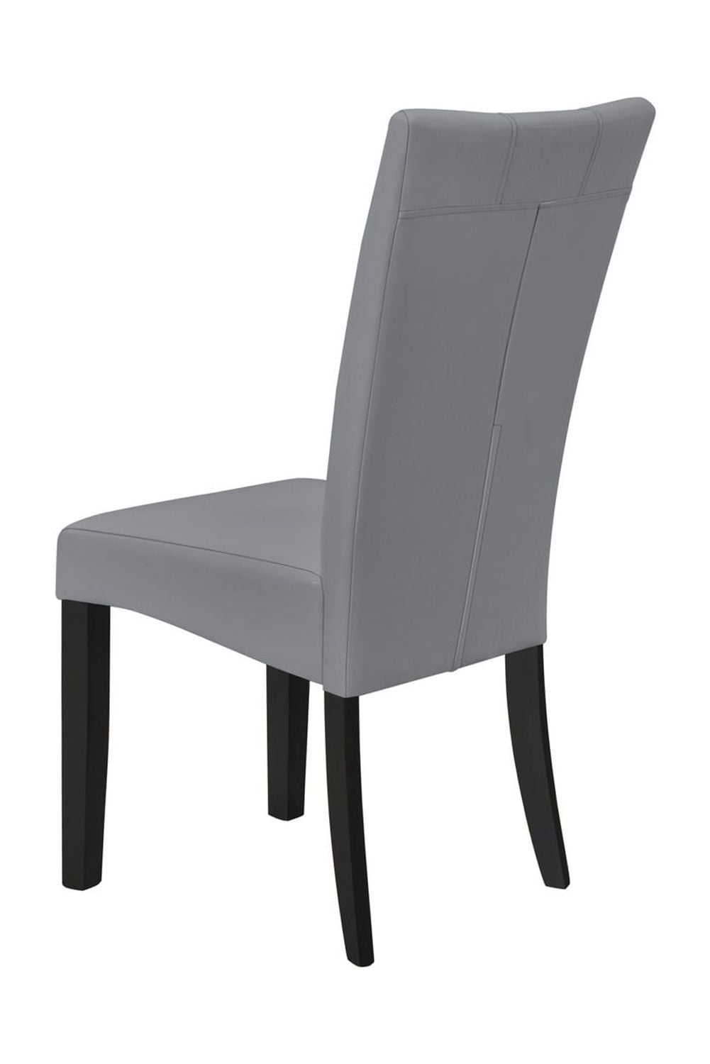 AERYS WINSOR ENSEMBLE DE TABLE À MANGER EN BOIS SOLIDWOOD 6 PIÈCES AVEC TABLE À DESSUS EN FAUX MARBRE, 4 CHAISES EN PU ET 1 BANC EN PU, COULEUR GRIS