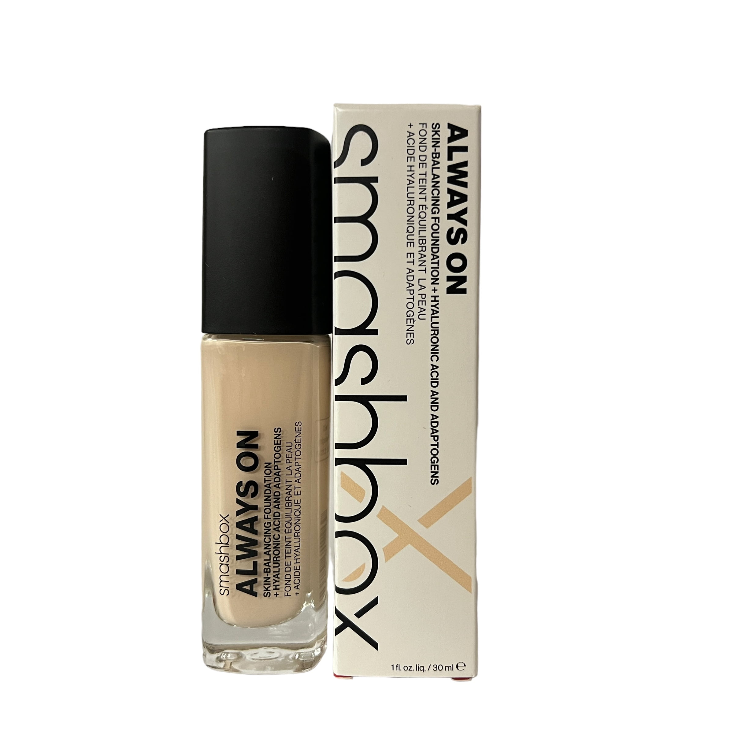 Smashbox Always On Skin Balancing Foundation + Hyaluronic Acid F10-N 1 fl oz