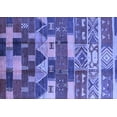 thumbnail image 1 of Ahgly Company Indoor Rectangle Oriental Blue Industrial Area Rugs, 8' x 10', 1 of 4