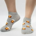 thumbnail image 3 of Beer Glasses Patterned Ankle Socks (Men's & Women's Sizes), 3 of 3