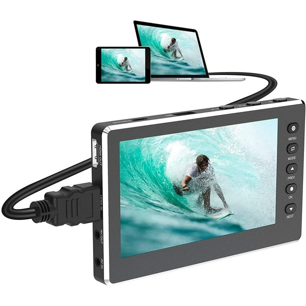 Digitnow Hd Video Capture Box 1080p 60fps Usb 2 0 Video To Digital Converter With 5 Oled Screen Av Hdmi Video Recorder Capture From Vcr Dvd Vhs Tapes Hi8 Camcorders Gaming Systems Walmart Com