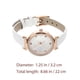 thumbnail image 2 of Colorful Gemstone Decorative Girl Watch for Decor 1Set Women Gift Watch, 2 of 5
