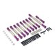 thumbnail image 2 of Tholdsy Modelo RC Varilla de amarre ajustable Piezas de repuesto Modificación de actualización Juego de bielas de metal resistente Herramientas de Kits de construcción modelo Violeta Tholdsy FN010706-06, 2 of 6