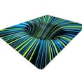 thumbnail image 2 of SuChun Kitchen Rug 3D Rug Fashion Trap Carpet Of Polyester Machine Washable Anti Rug Anti Floor Mat For Living Room An Catching Home Décor Green, 2 of 3