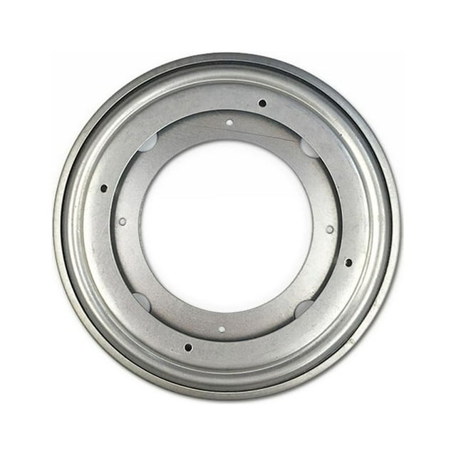4 Types Heavy Duty Round Shape Galvanized Lazy Susan Turntable Bearing Rotating Swivel Plate Hardware For Kitchen Dining Table 9in