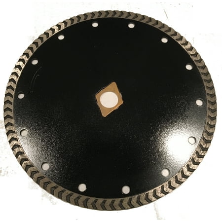 

5-Pack 7-Inch Premium Turbo Diamond Saw Blade for Cutting Concrete Bricks Stone and Masonry Materials Dry/ Wet Cutting