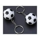 thumbnail image 5 of KAKOWELY 6 llaveros de balón de fútbol de 4 cm, ideales como recuerdo de fiesta y premio escolar para estudiantes, niños y adolescentes (negro), 5 of 5
