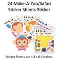 thumbnail image 4 of 72 pc Super Safari Zoo Party Favor Pack - Great Toddler Party Favors, Animal Party Favors, Safari - Jungle Party Favors, and Party Favors for Toddlers (Stickers, Tattoos, Figurines &Puppets), 4 of 6