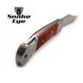 thumbnail image 4 of Snake Eye Tactical Lock Back Wood Handle Collector Folding Pocket Knife, 4 of 4