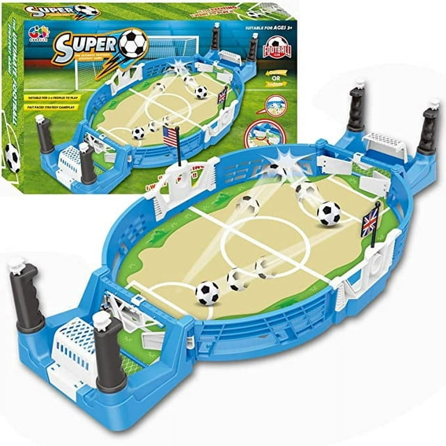 Mini Jeux de Baby-Foot Tables de Baby-Foot Jeux de Soccer Table de Soccer Jeu de Table Jeu de Soccer pour Enfants Jeu de Société de Sport de Bureau pour Soirée Jeux en Famille Plaisir