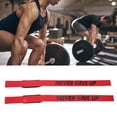 thumbnail image 4 of Gym Workout Strap, Lifting Straps Thickened Sponge Inner Strong Protection 1 Pair Reduce Pressure  For Strength Training Blue,Black,Red, 4 of 8