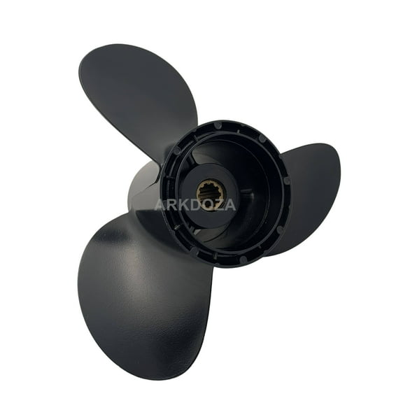 Boat Propeller 10 1/4x11 for Suzuki Outboard DF25-30 4 STROKE Aluminum 10 Tooth OEM NO:58100-96420-019 10.25x11