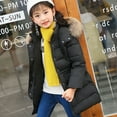 thumbnail image 5 of ATOGUTA Kids Jackets Boys Winter Warm Thick Hooded Down Coat Down Jacket Padded Overcoat Black, Size 2T-12, 5 of 6