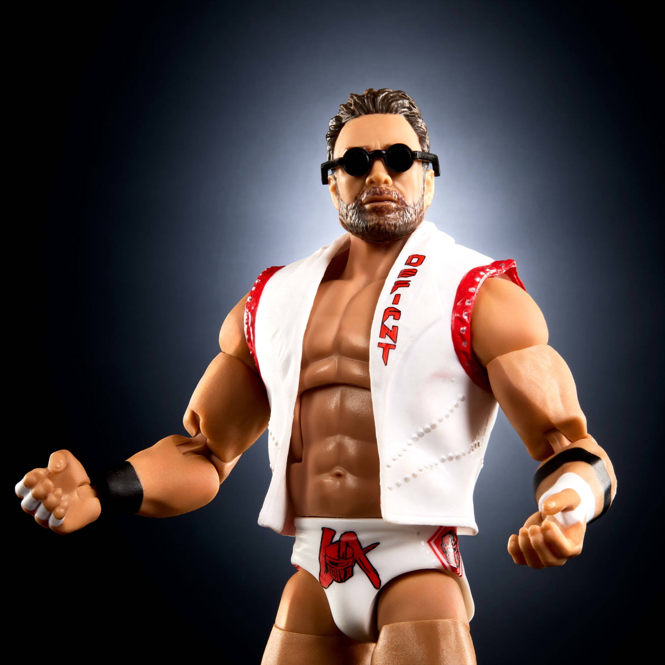 WWE Elite LA Knight Action Figure, Series #120, 6-inch Collectible with Articulation & Accessories
