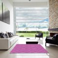 thumbnail image 7 of Ahgly Company Machine Washable Indoor Square Transitional Heliotrope Purple Area Rugs, 8' Square, 7 of 7