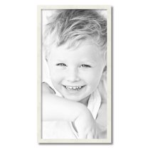 ArtToFrames 16" x 31" White Picture Frame, 16x31 inch White Wood Poster Frame (WOM-5140)