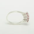 thumbnail image 5 of LBG 925 Sterling Silver ring with Natural Pink Tourmaline Womens Anniversary Ring - Size 11.25, 5 of 6