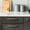 C, variante sur & Supports en Verre Poignées d'Armoire Noir et Bronze Champagne Moletées Entraxes de 5 Pouces Poignées d'Armoire de Cuisine Poignées de Tiroir Quincaillerie d'Armoire